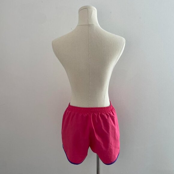 Nike Pink And Blue Running Shorts - Picture 3 of 5